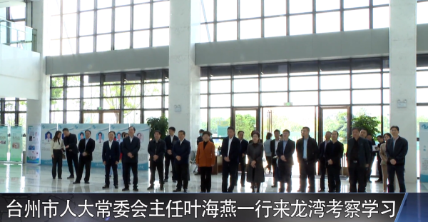 台州市人大常委会主任叶海燕一行来赌博网,赌博网站考察学习