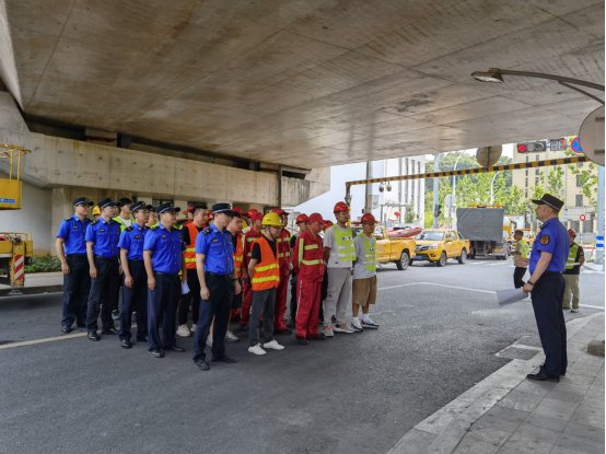 瓯海区综合行政执法局启动市政设施防汛防台安全应急演练